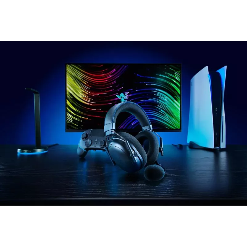 RAZER Headset Blackshark V3 Pro - Stereo - Wireless/ USB - Black For Playstation