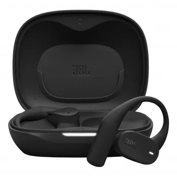 JBL Sense Lite austiņas bezvadu, ar auss āķi, zvaniem/mūzikai, Bluetooth, melnas