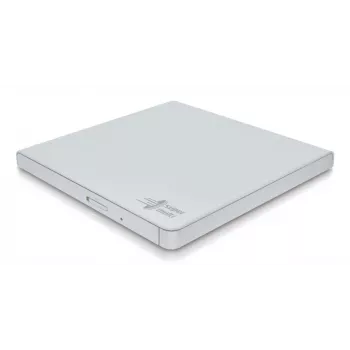 HITACHI-LG DATA STORAGE plāns Portable DVD-writer - Gp57eb40 - USB 2.0 - balta