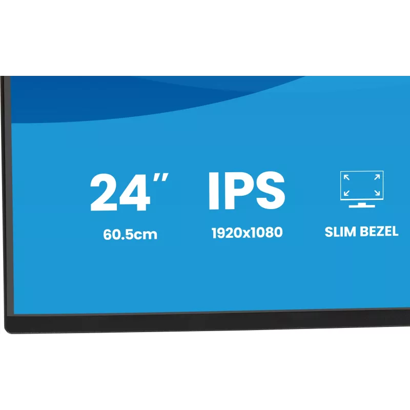 iiyama ProLite X2492HSU-B1 datora monitors 60.5 cm (23.8 collas) 1920 x 1080 pikseļi Full HD LED Melns