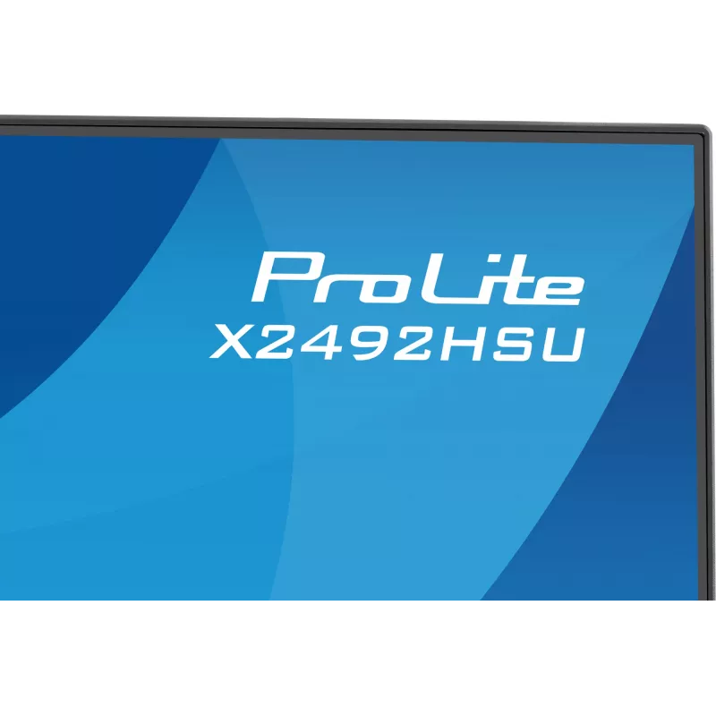 iiyama ProLite X2492HSU-B1 datora monitors 60.5 cm (23.8 collas) 1920 x 1080 pikseļi Full HD LED Melns