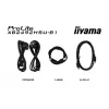 iiyama ProLite XB2492HSU-B1 datora monitors 60.5 cm (23.8 collas) 1920 x 1080 pikseļi Full HD LED Melns