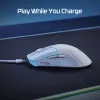 HyperX Pulsefire Haste 2 - bezvadu spēļu pele (baltā krāsā)