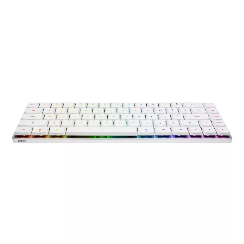 ASUS ROG Falchion RX Low Profile tastatūra Spēlēm USB + RF bezvadu + Bluetooth QWERTZ Balta