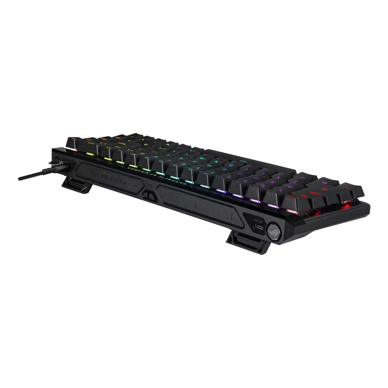 ASUS ROG Falchion Ace HFX tastatūra spēlēm USB QWERTZ vācu melna