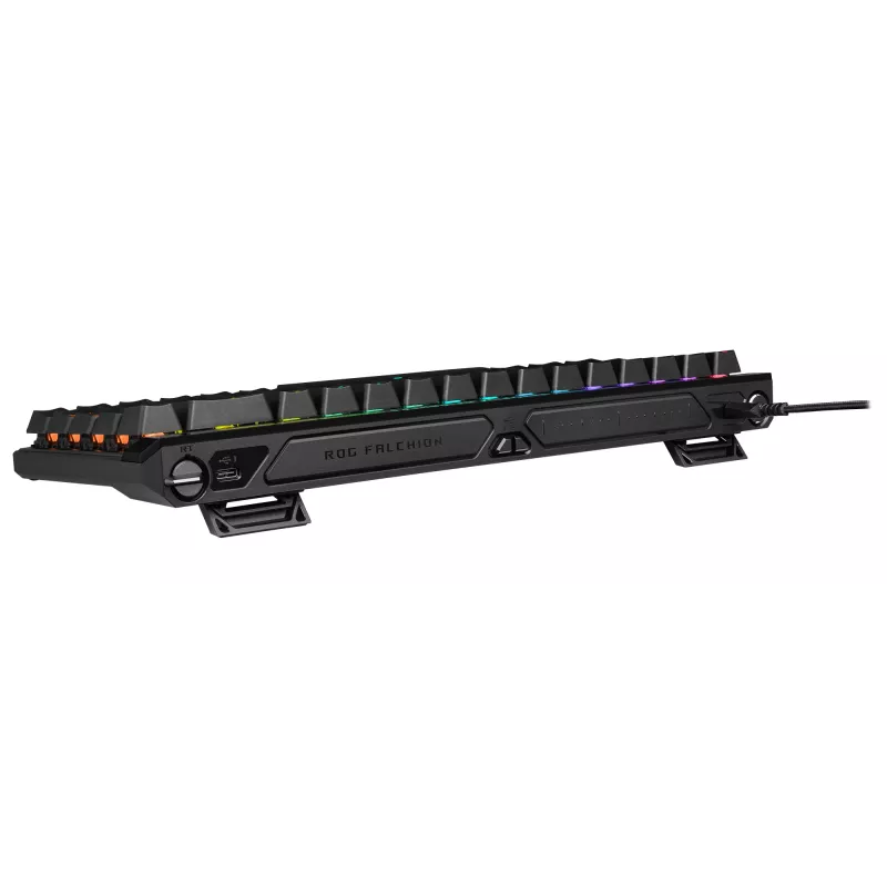 ASUS ROG Falchion Ace HFX tastatūra spēlēm USB QWERTZ vācu melna