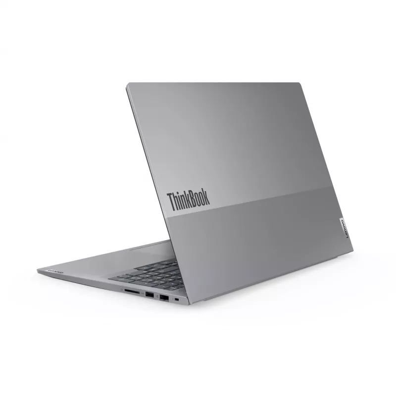 Lenovo ThinkBook 16 G7 ARP AMD Ryzen™ 5 7535HS klēpjdators 40,6 cm (16 collas) WUXGA 32 GB DDR5-SDRAM 512 GB SSD Wi-Fi 6E (802.11ax) Windows 11 Pro vācu pelēks