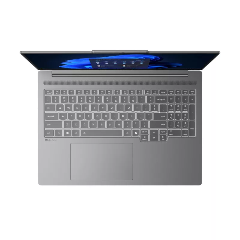 Lenovo IdeaPad Pro 5 16IAH10 Intel Core Ultra 9 285H Klēpjdators 40,6 cm (16 collu) 2.8K 32 GB LPDDR5x-SDRAM 1 TB SSD Wi-Fi 7 (802.11be) Windows 11 Pro German pelēka