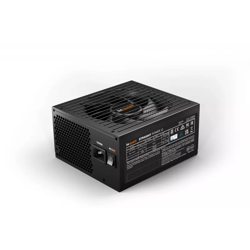 be quiet! BN338 barošanas bloks 1000 W 20+4 kontaktu ATX ATX Melns
