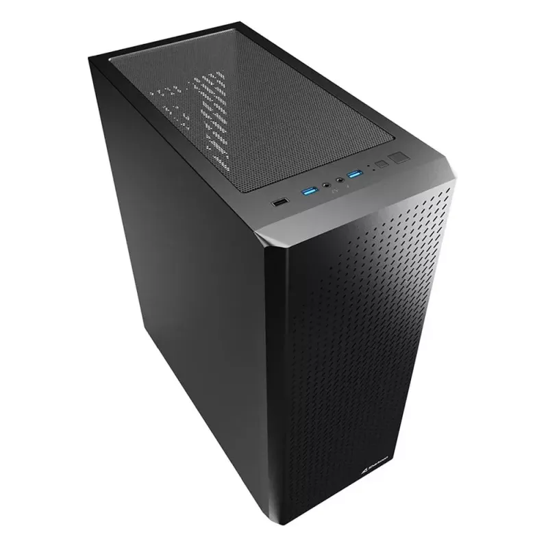 PC Case Sharkoon VS9 Midi Tower Melns