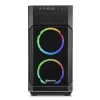 SHARKOON Torņa korpuss - V1000 RGB Micro Tower melns