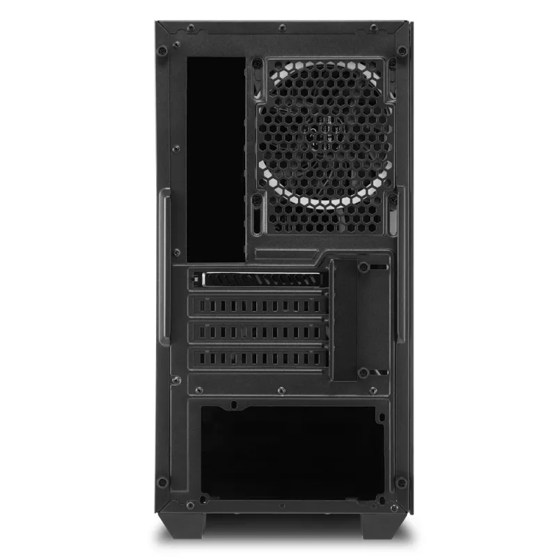SHARKOON Torņa korpuss - V1000 RGB Micro Tower melns