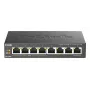 Nepārvaldāms slēdzis D-Link DGS-1008P/E, L2, 8 porti, PoE