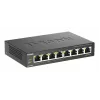 Nepārvaldāms slēdzis D-Link DGS-1008P/E, L2, 8 porti, PoE
