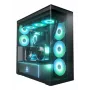 ARCTIC Xtender VG (Mirror Black) Premium E-ATX datora korpuss ar vertikālu GPU montāžu