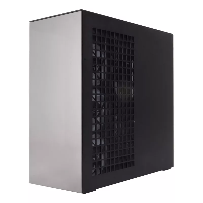 ARCTIC Xtender VG (Mirror Black) Premium E-ATX datora korpuss ar vertikālu GPU montāžu