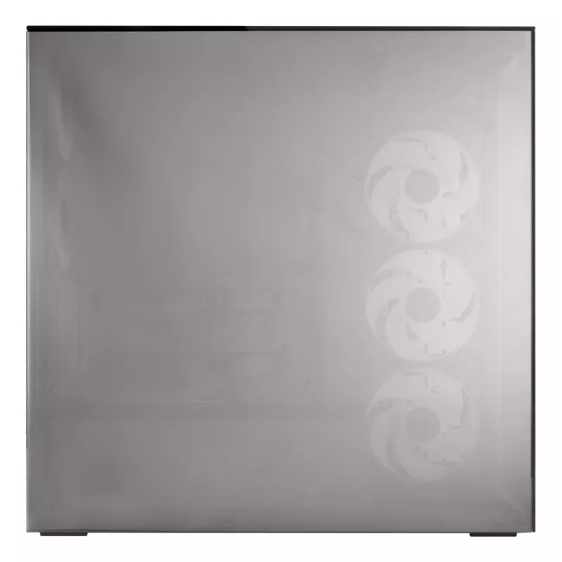 ARCTIC Xtender VG (Mirror Black) Premium E-ATX datora korpuss ar vertikālu GPU montāžu