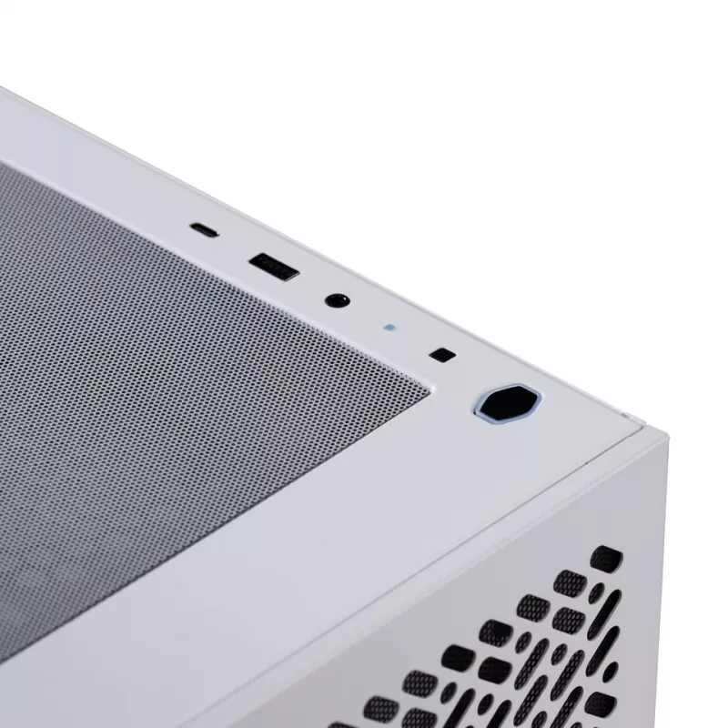 PC korpuss Cooler Master Elite 302 White mATX ar 3x 120mm ARGB ventilatoriem