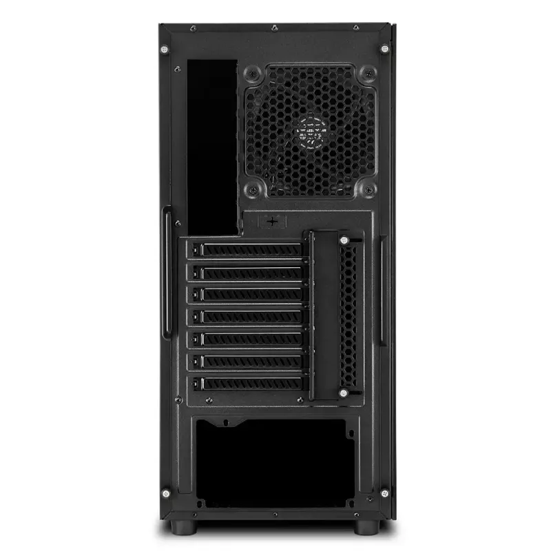 PC korpuss Sharkoon TG6 RGB Midi Tower Melns