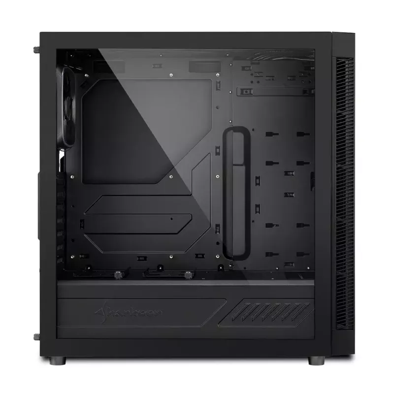 PC korpuss Sharkoon TG6 RGB Midi Tower Melns