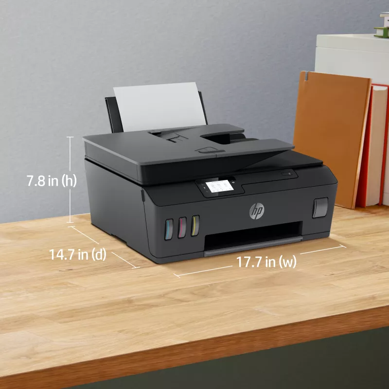 HP Smart Tank Plus 655 bezvadu daudzfunkciju krāsu printeris, kopētājs, skeneris
