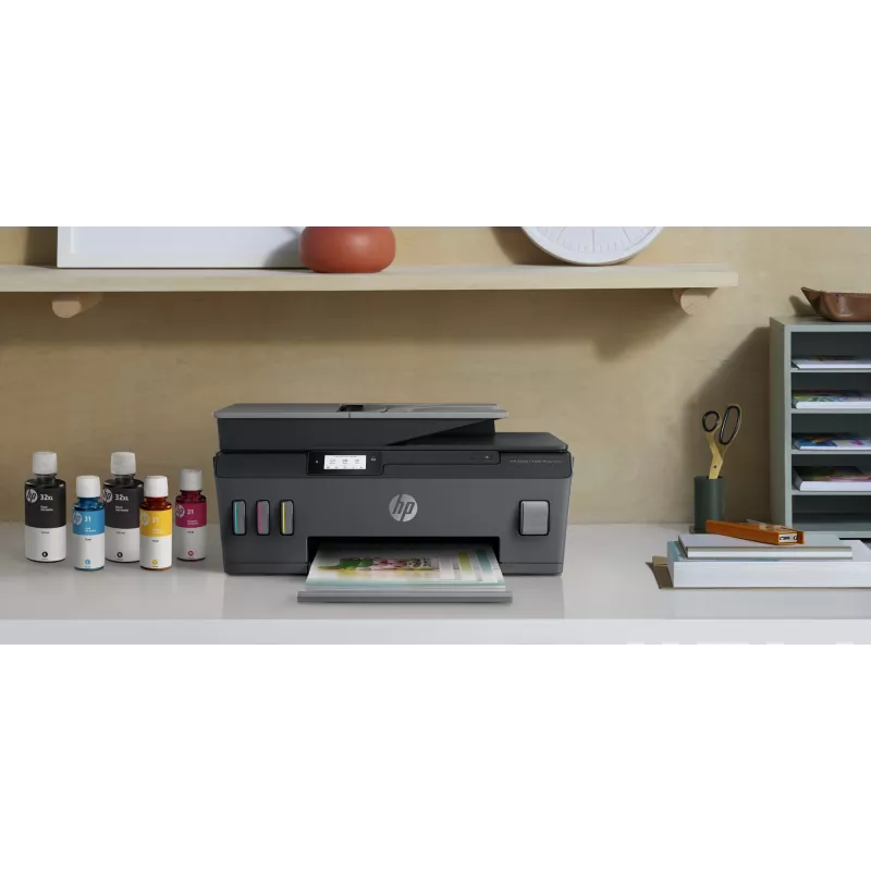 HP Smart Tank Plus 655 bezvadu daudzfunkciju krāsu printeris, kopētājs, skeneris
