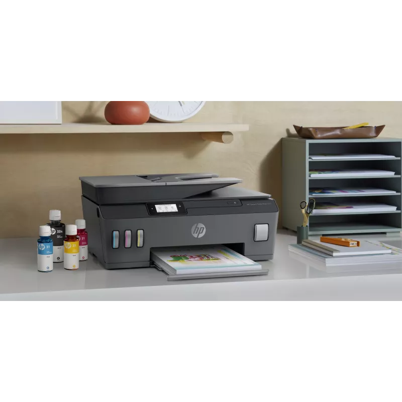 HP Smart Tank Plus 655 bezvadu daudzfunkciju krāsu printeris, kopētājs, skeneris