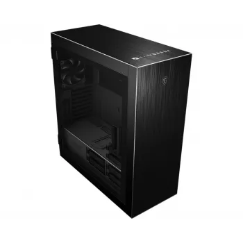 MSI MPG SEKIRA 500P Full Tower Gaming datora korpuss 'Melns, 4x 120mm PWM ventilatori, USB Type-C, rūdīta stikla panelis, E-ATX, ATX, mATX, mini-ITX'