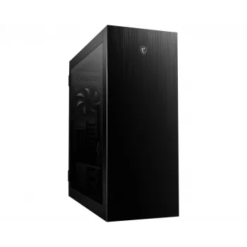 MSI MPG SEKIRA 500P Full Tower Gaming datora korpuss 'Melns, 4x 120mm PWM ventilatori, USB Type-C, rūdīta stikla panelis, E-ATX, ATX, mATX, mini-ITX'
