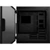 MSI MPG SEKIRA 500P Full Tower Gaming datora korpuss 'Melns, 4x 120mm PWM ventilatori, USB Type-C, rūdīta stikla panelis, E-ATX, ATX, mATX, mini-ITX'