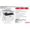 Xerox B235 A4 34ppm Bezvadu Divpusējā Kopēšana/Drukāšana/Skenēšana/Fakss PS3 PCL5e/6 ADF 2 Paplātes Kopā 251 Lapa