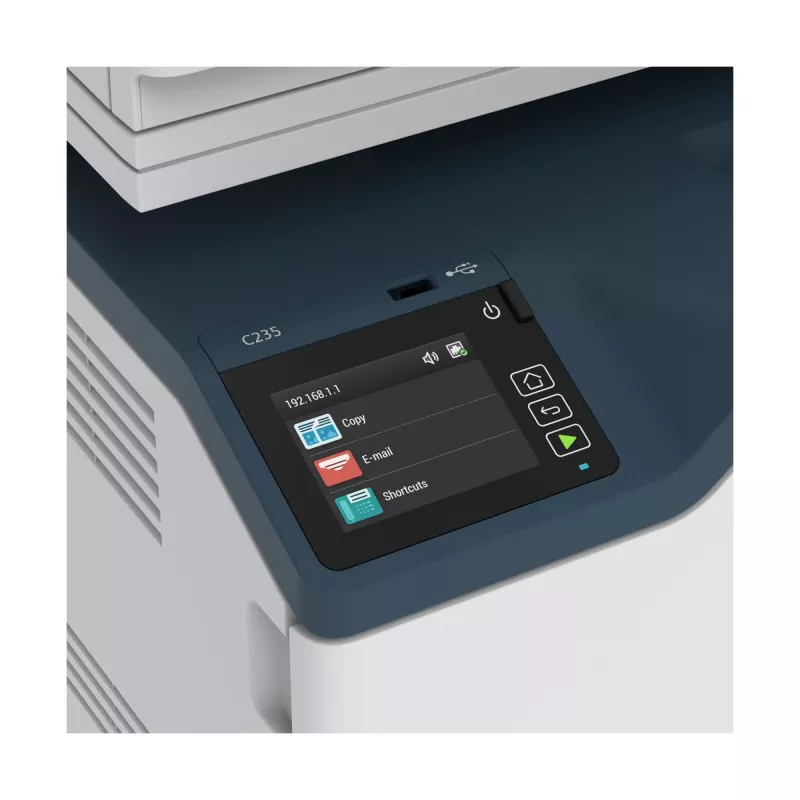 Xerox C235 A4 22ppm bezvadu kopēšana/drukāšana/skenēšana/fakss PS3 PCL5e/6 ADF 2 paplātes, kopā 251 lapa