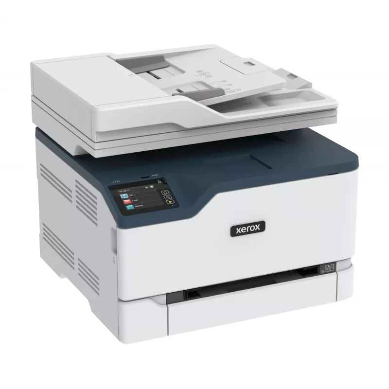 Xerox C235 A4 22ppm bezvadu kopēšana/drukāšana/skenēšana/fakss PS3 PCL5e/6 ADF 2 paplātes, kopā 251 lapa