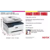 Xerox C235 A4 22ppm bezvadu kopēšana/drukāšana/skenēšana/fakss PS3 PCL5e/6 ADF 2 paplātes, kopā 251 lapa