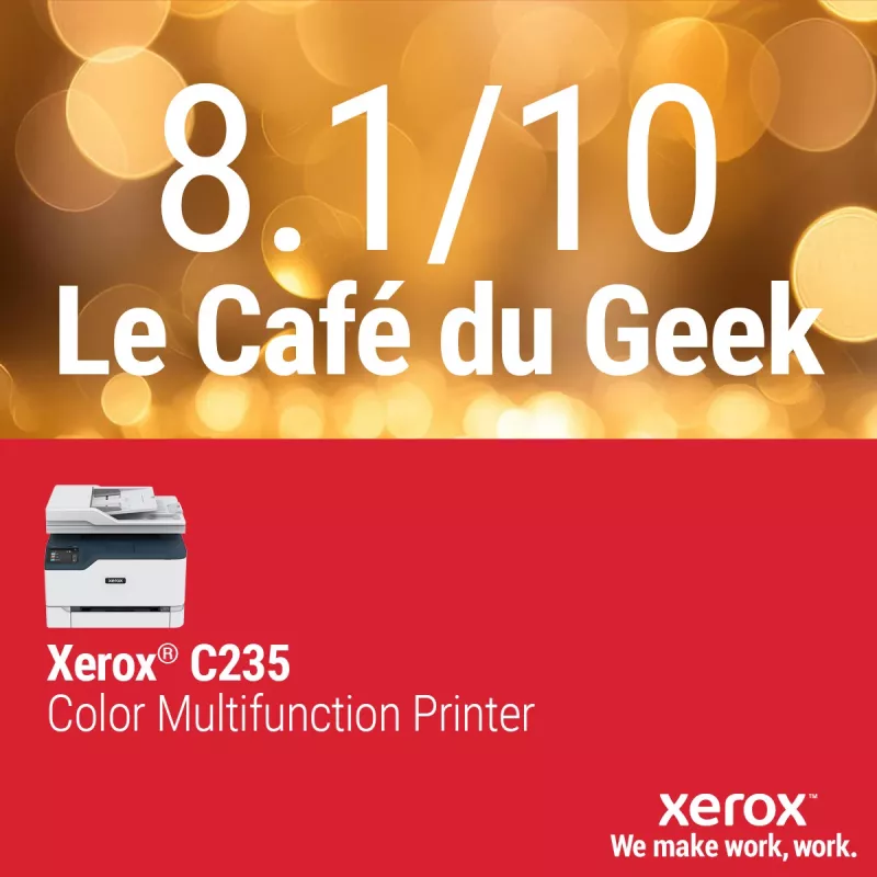 Xerox C235 A4 22ppm bezvadu kopēšana/drukāšana/skenēšana/fakss PS3 PCL5e/6 ADF 2 paplātes, kopā 251 lapa