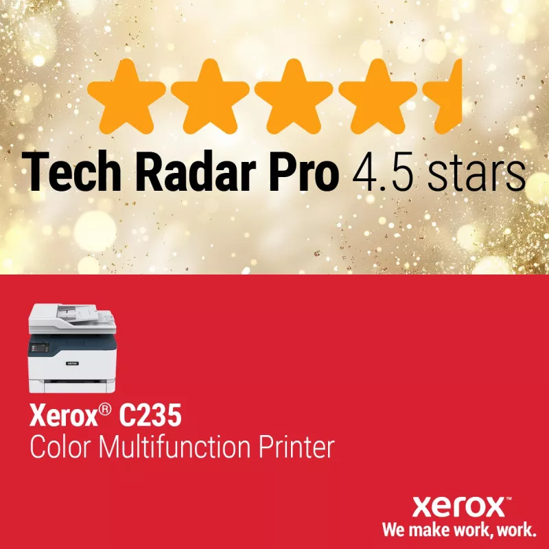 Xerox C235 A4 22ppm bezvadu kopēšana/drukāšana/skenēšana/fakss PS3 PCL5e/6 ADF 2 paplātes, kopā 251 lapa