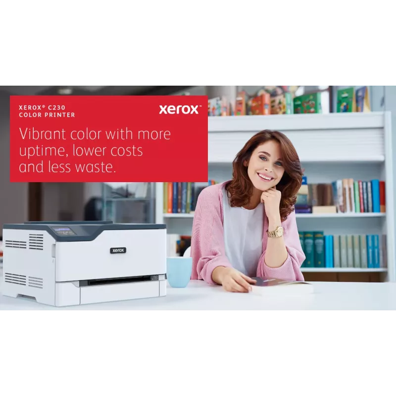 Xerox C230 A4 22ppm Bezvadu Divpusējā Druka Printeris PS3 PCL5e6 2 Paplātes Kopā 251 Lapa