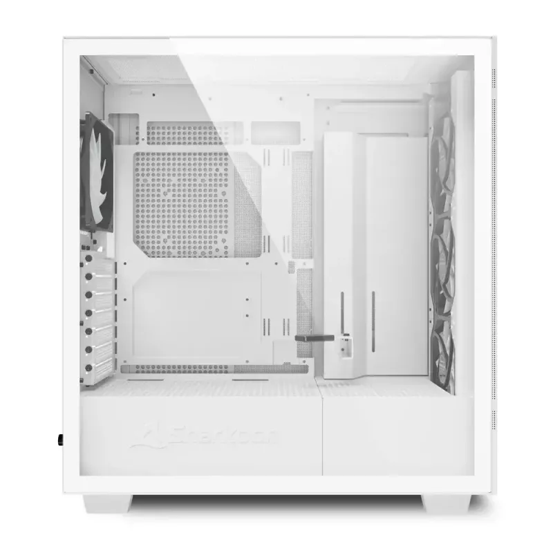 PC korpuss Sharkoon REBEL C50 RGB Full Tower balts