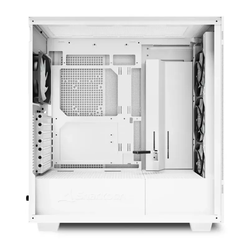PC korpuss Sharkoon REBEL C50 RGB Full Tower balts