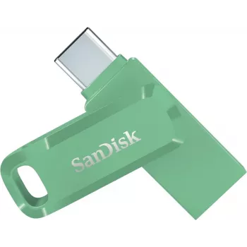 WESTERN DIGITAL SanDisk Ultra Dual Drive Go - 128 GB zibatmiņa - USB-C / USB-A - zaļš