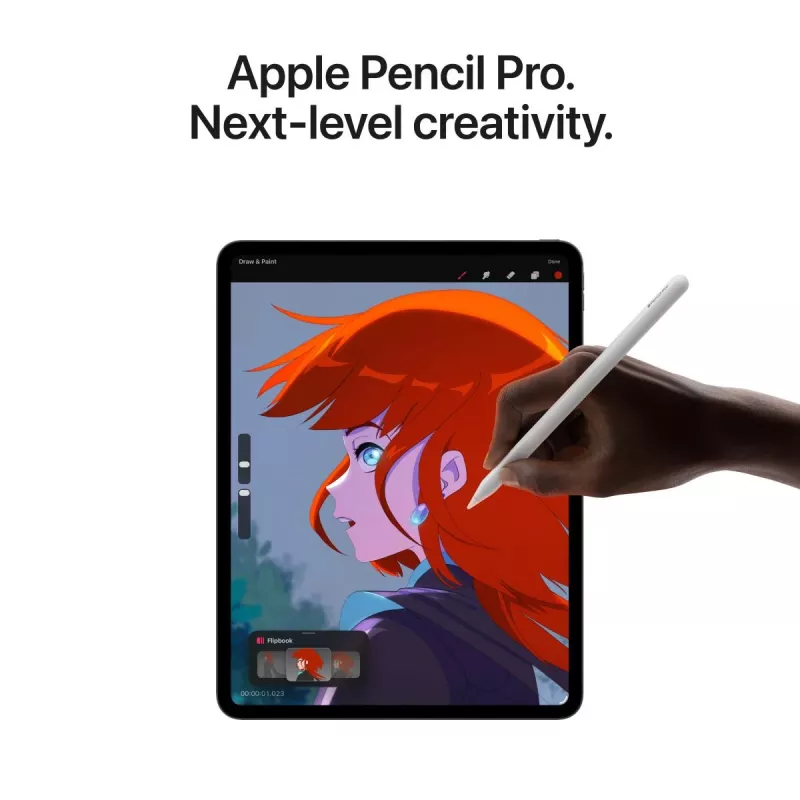 APPLE iPad Pro M5 - 13in - Wi-Fi + Cellular - 512GB - Standarta stikls - Sudraba