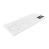 Contour Design Active Key Contour QuickClean Medical tastatūra IP68 skārienpaliktnis kompakta vadu balta DE C7412