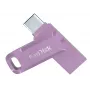 WESTERN DIGITAL SanDisk Ultra Dual Drive Go - 128GB USB zibatmiņa - USB-C / USB-A - violeta