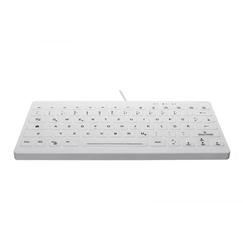 Contour Design Active Key Contour QuickClean Medical Keyboard IP68 Mini Vadu Balts DE C4112