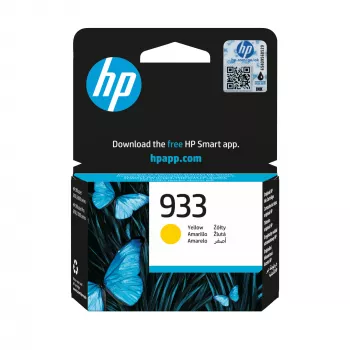 HP 933 dzeltena Oriģināls tintes kasetne, dzeltena, 1 gab., 330 lapas