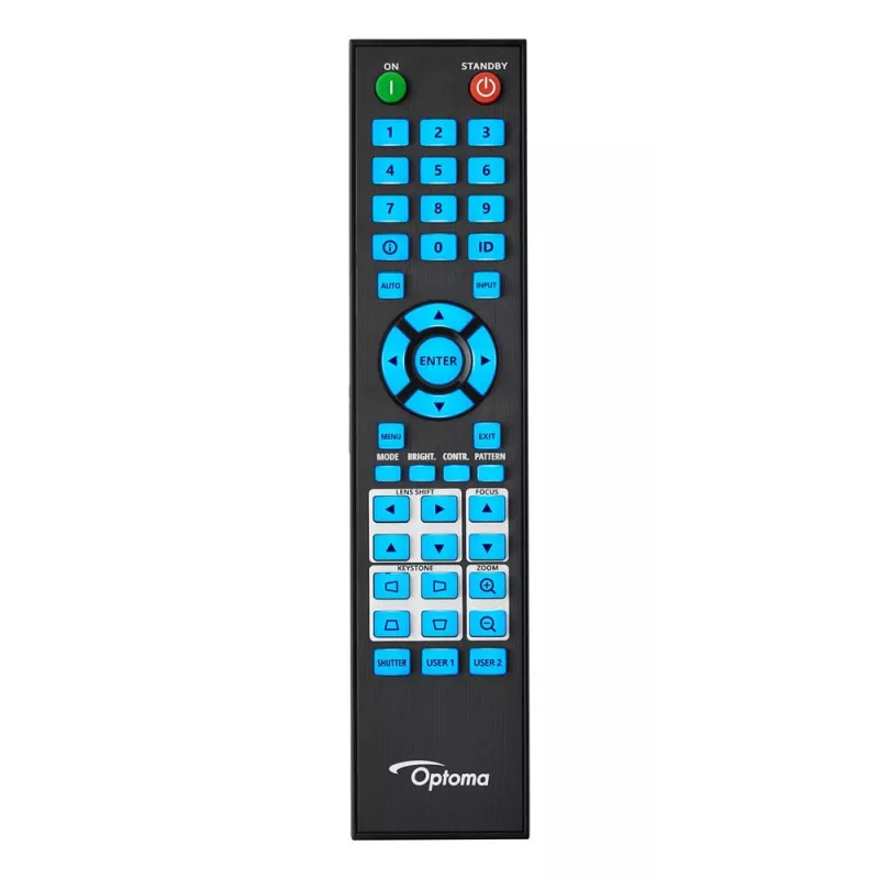 Projektors Optoma ZU820TST 7500 ANSI lūmenu DLP WUXGA 3D Melns