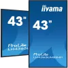 iiyama LH4365UHSB-B1 Signage Displejs Kioska dizains 108 cm (42,5 collas) LED Wi-Fi 800 cd/m² 4K Ultra HD Melns Iebūvēts procesors Android 11 24/7