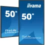 iiyama LH5065UHSB-B1AG Signage Displejs — digitālās izkārtnes plakanais panelis 125,7 cm (49,5 collas) LCD Wi-Fi 800 cd/m² 4K Ultra HD melns ar iebūvētu procesoru Android 11 24/7