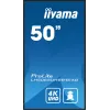 iiyama LH5065UHSB-B1AG Signage Displejs — digitālās izkārtnes plakanais panelis 125,7 cm (49,5 collas) LCD Wi-Fi 800 cd/m² 4K Ultra HD melns ar iebūvētu procesoru Android 11 24/7