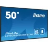 iiyama LH5065UHSB-B1AG Signage Displejs — digitālās izkārtnes plakanais panelis 125,7 cm (49,5 collas) LCD Wi-Fi 800 cd/m² 4K Ultra HD melns ar iebūvētu procesoru Android 11 24/7